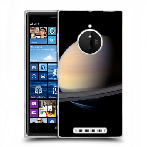 Дизайнерский пластиковый чехол для Nokia Lumia 830 Сатурн