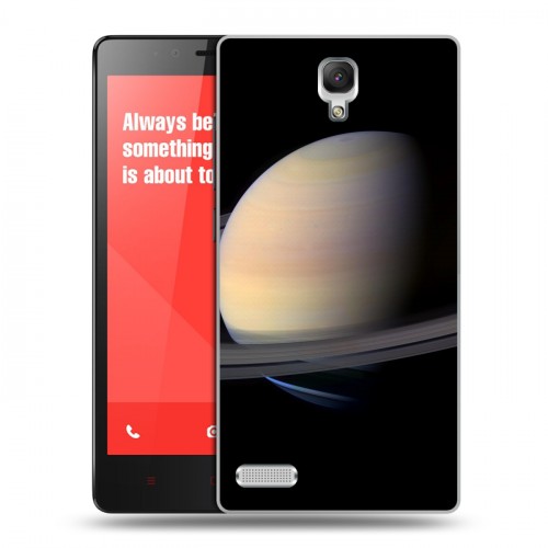 Дизайнерский силиконовый чехол для Xiaomi RedMi Note Сатурн