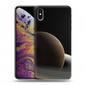 Дизайнерский силиконовый чехол для Iphone Xs Max Сатурн