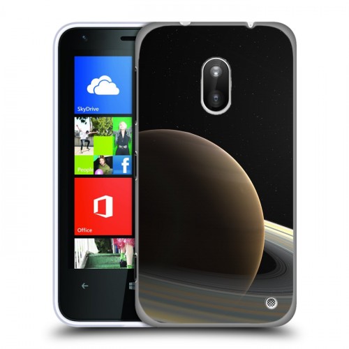 Дизайнерский пластиковый чехол для Nokia Lumia 620 Сатурн