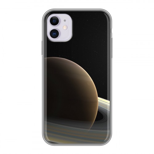 Дизайнерский силиконовый чехол для Iphone 11 Сатурн