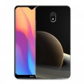 Дизайнерский силиконовый с усиленными углами чехол для Xiaomi RedMi 8A Сатурн