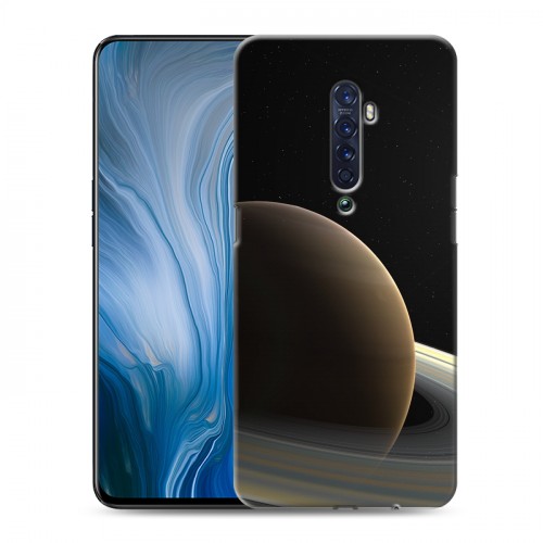 Дизайнерский пластиковый чехол для OPPO Reno2 Z Сатурн