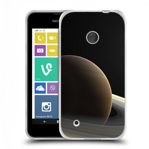 Дизайнерский пластиковый чехол для Nokia Lumia 530 Сатурн