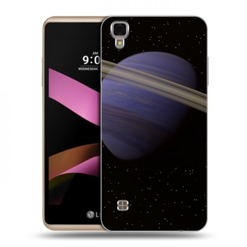 Дизайнерский пластиковый чехол для LG X Style Сатурн