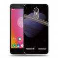 Дизайнерский силиконовый чехол для Lenovo K6 Сатурн