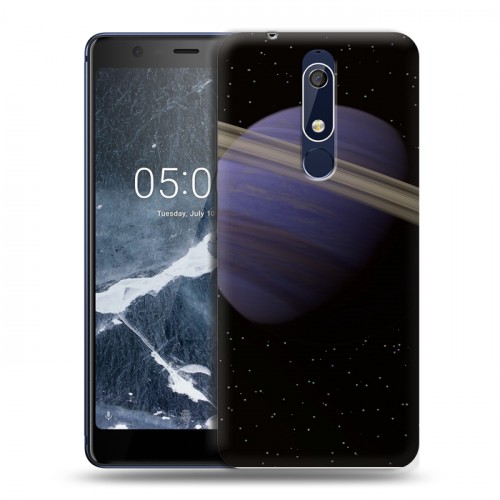 Дизайнерский пластиковый чехол для Nokia 5.1 Сатурн