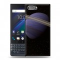 Дизайнерский пластиковый чехол для BlackBerry KEY2 LE Сатурн