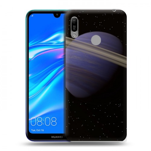 Дизайнерский пластиковый чехол для Huawei Y6 (2019) Сатурн