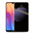 Дизайнерский силиконовый с усиленными углами чехол для Xiaomi RedMi 8A Сатурн