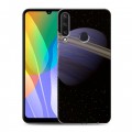 Дизайнерский пластиковый чехол для Huawei Y6p Сатурн