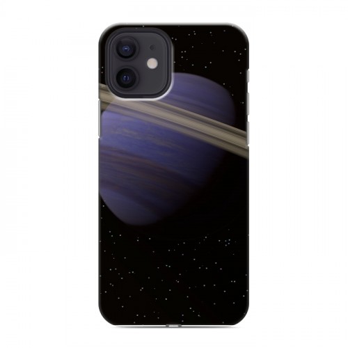 Дизайнерский силиконовый чехол для Iphone 12 Сатурн
