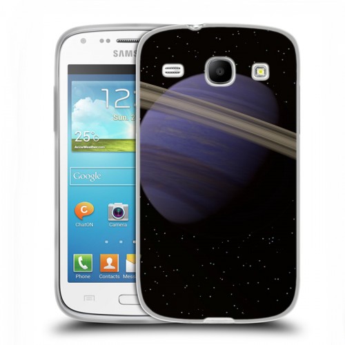 Дизайнерский пластиковый чехол для Samsung Galaxy Core Сатурн