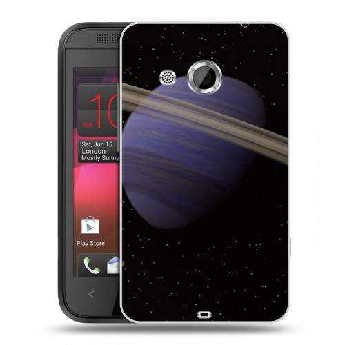 Дизайнерский пластиковый чехол для HTC Desire 200 Сатурн