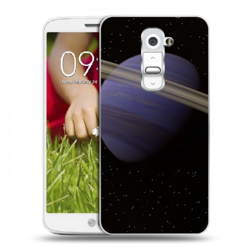Дизайнерский пластиковый чехол для LG Optimus G2 mini Сатурн