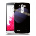 Дизайнерский пластиковый чехол для LG G3 (Dual-LTE) Сатурн