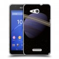 Дизайнерский пластиковый чехол для Sony Xperia E4g Сатурн