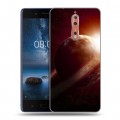 Дизайнерский пластиковый чехол для Nokia 8 Сатурн