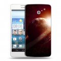 Дизайнерский пластиковый чехол для Huawei Ascend D2 Сатурн