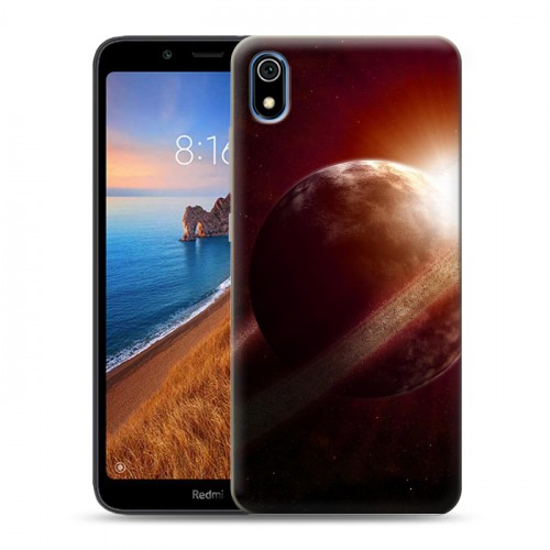 Дизайнерский силиконовый чехол для Xiaomi RedMi 7A Сатурн