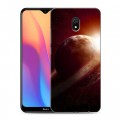 Дизайнерский силиконовый с усиленными углами чехол для Xiaomi RedMi 8A Сатурн