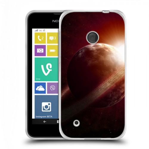 Дизайнерский пластиковый чехол для Nokia Lumia 530 Сатурн