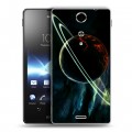 Дизайнерский пластиковый чехол для Sony Xperia TX Сатурн