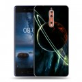 Дизайнерский пластиковый чехол для Nokia 8 Сатурн