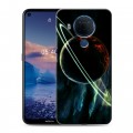 Дизайнерский силиконовый чехол для Nokia 5.4 Сатурн