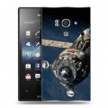 Дизайнерский пластиковый чехол для Sony Xperia acro S Орбита