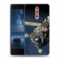 Дизайнерский пластиковый чехол для Nokia 8 Орбита