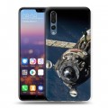 Дизайнерский силиконовый с усиленными углами чехол для Huawei P20 Pro Орбита