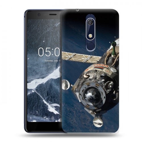 Дизайнерский пластиковый чехол для Nokia 5.1 Орбита