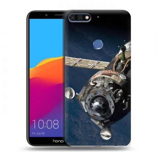 Дизайнерский пластиковый чехол для Huawei Honor 7C Pro Орбита