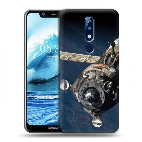 Дизайнерский силиконовый чехол для Nokia 5.1 Plus Орбита