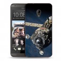 Дизайнерский пластиковый чехол для HTC Desire 700 Орбита