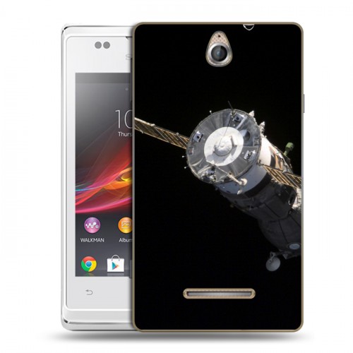 Дизайнерский пластиковый чехол для Sony Xperia E Орбита