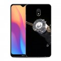 Дизайнерский силиконовый с усиленными углами чехол для Xiaomi RedMi 8A Орбита