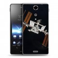 Дизайнерский пластиковый чехол для Sony Xperia TX Орбита