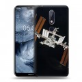 Дизайнерский пластиковый чехол для Nokia 6.1 Plus Орбита