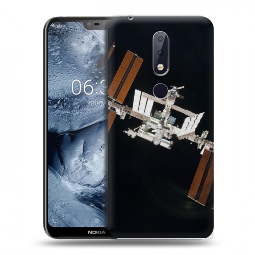 Дизайнерский пластиковый чехол для Nokia 6.1 Plus Орбита