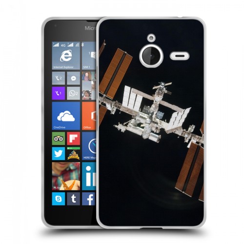Дизайнерский пластиковый чехол для Microsoft Lumia 640 XL Орбита