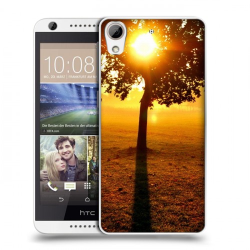 Дизайнерский силиконовый чехол для HTC Desire 626 Солнце