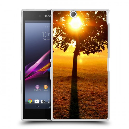 Дизайнерский пластиковый чехол для Sony Xperia Z Ultra  Солнце