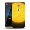 Дизайнерский пластиковый чехол для ZTE Axon 7 Солнце