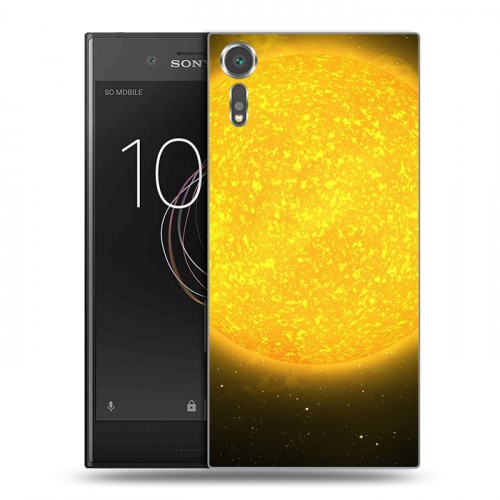 Дизайнерский пластиковый чехол для Sony Xperia XZs Солнце