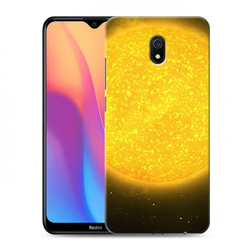 Дизайнерский силиконовый с усиленными углами чехол для Xiaomi RedMi 8A Солнце