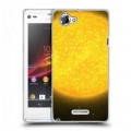 Дизайнерский пластиковый чехол для Sony Xperia L Солнце