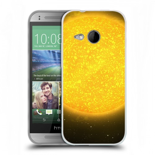 Дизайнерский пластиковый чехол для HTC One mini 2 Солнце