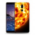 Дизайнерский пластиковый чехол для Nokia 7 Plus Солнце